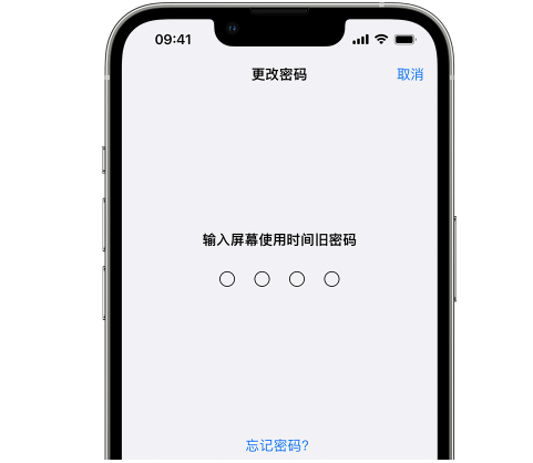 河西区街道iPhone屏幕维修分享iPhone屏幕使用时间密码忘记了怎么办 