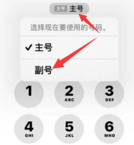 河西区街道苹果14维修店分享iPhone 14 Pro Max使用副卡打电话的方法 