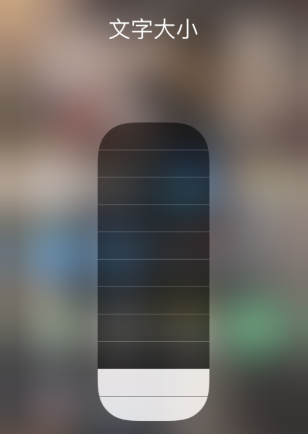 河西区街道苹果手机维修分享小技巧：在 iPhone 控制中心快速调节字体大小 